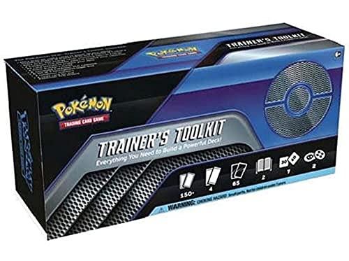 Pokemon TCG 2021 Trainers Toolkit Box - 4 Booster Packs Plus Trainers and promos! for 6 years old