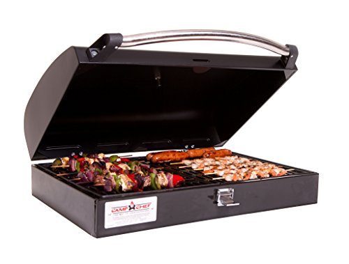 Camp Chef Deluxe Barbecue Grill Box, 2 Burner, Cooking Dimensions: 24 in. x 16 in,