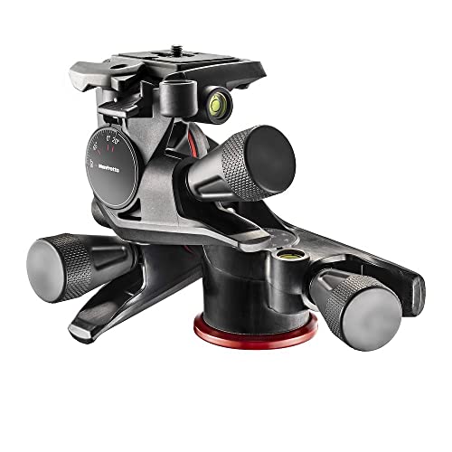 Manfrotto XPRO 3-Way Head, Camera Tripod Head, 3-Axis Movement, High Precision, Photography Equipment for Content Creation, Photography, Vlogging