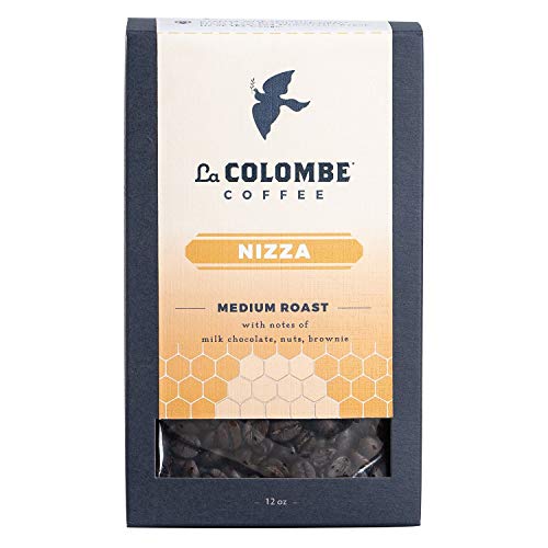 La Colombe Nizza Medium Roast Whole Bean Coffee - 12 Ounce, 1 Pack - Notes of Milk Chocolate, Nuts & Browniewith a Honey-Sweet Roasted Nuttiness