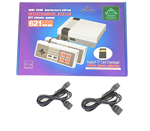 Retro Game Console with Extension Cables