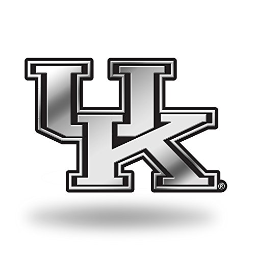 Rico Industries NCAA Kentucky Wildcats Chrome Finished Auto Emblem 3D Sticker