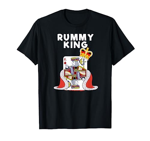 Rummy T-Shirt - Funny Rummy Card Game King