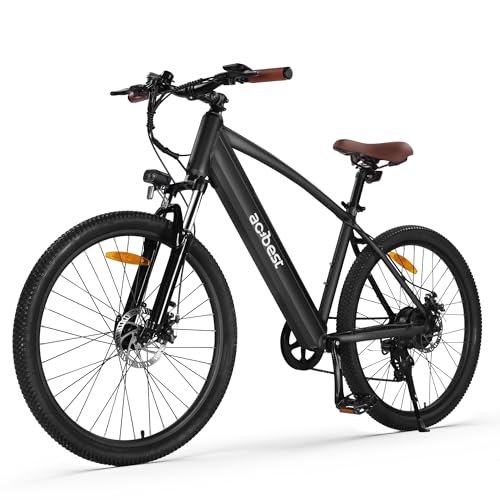 ACTBEST Core Electric Bike for Adults -468Wh Removable Built in Battery, 350W(Peak 500W) Brushless Motor Mountain Ebike, 26X2.1 Tire Step Over Bicycle with 7 Speed, Max 50 Miles,22MPH