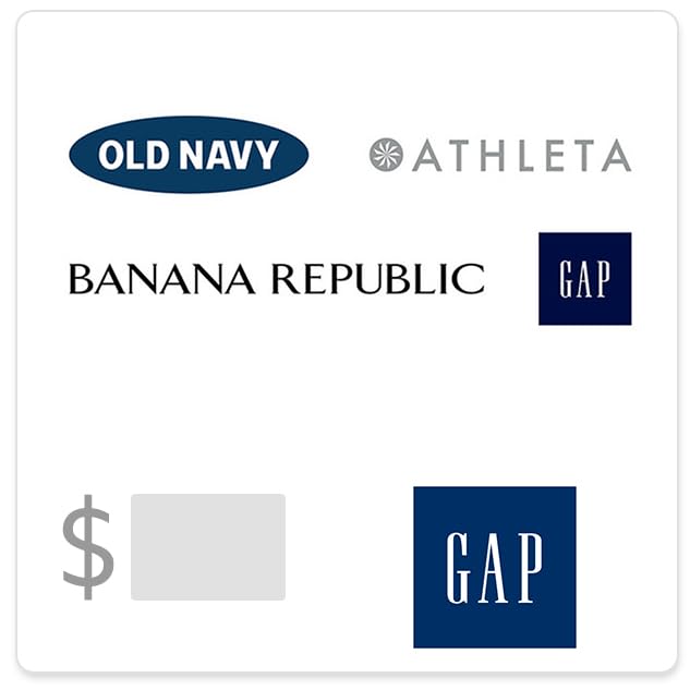 GAP Options eGift Cards - Standard