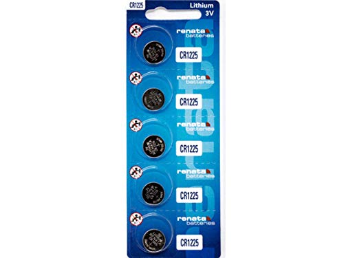 Renata Batteries CR1225 Watch Battery (5 Pack)