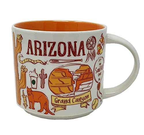 Starbucks Arizona Been There Series Ceramic Coffee Mug 14 oz