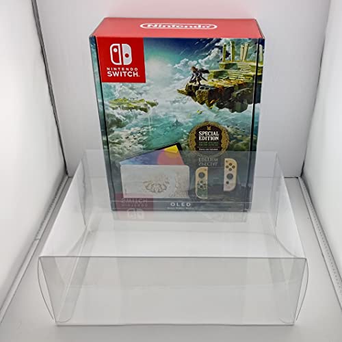 OLED Nintendo Switch Box Protector Display Case PET Plastic .5MM Thick