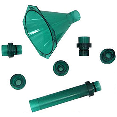 RCBS 09190 Quick Change Powder Funnel Kit Green