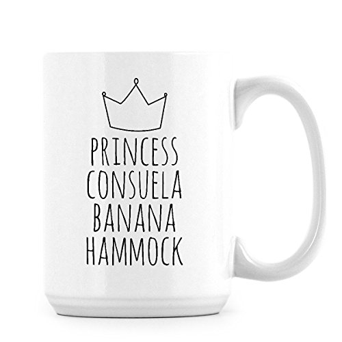 WeGotGood Princess Consuela Banana Hammock Mug Funny Friends Coffee Mugs