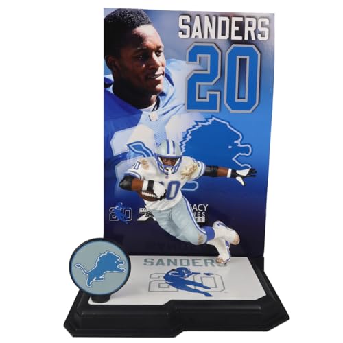 Barry Sanders (Detroit Lions)(White Jersey) NFL 7' Figure McFarlane's SportsPicks