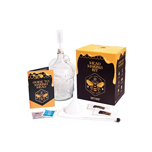 Craft A Brew - Mead Making Kit – Reusable Make Your Own Mead Kit – Yields 1 Gallon of Mead