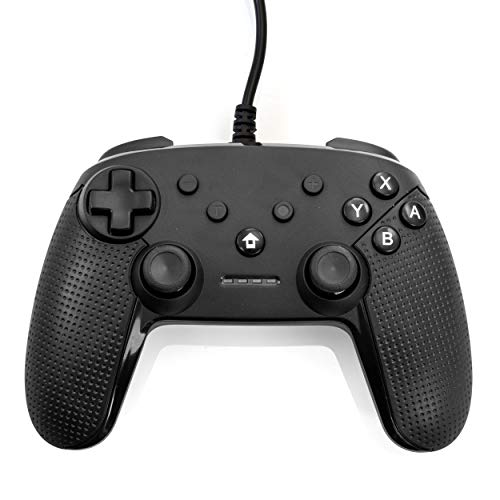 Gamefitz Wired Controller for The Nintendo Switch in Black