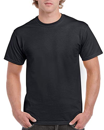 Gildan Men's G2000 Ultra Cotton Adult T-shirt, Black, Large