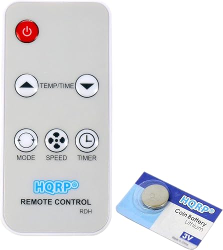 HQRP AC Remote Control Replace AC-5620-30 Compatible with Haier Air Conditioner Remote Control, hwr05xc7/hwr08xc7/hwr05xc5 Haier Control, Amana AC Remote Control, HEC, Comfort-Aire AC Controller