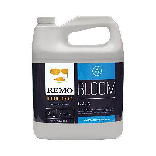 Remo Nutrients RN71120 4 Liter Bloom Nutrient, Liquid Concentrate
