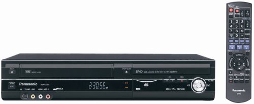 Panasonic DMR-EZ48VP-K 1080p Upconverting VHS DVD Recorder with Built In Tuner (Discontinued in 2012)