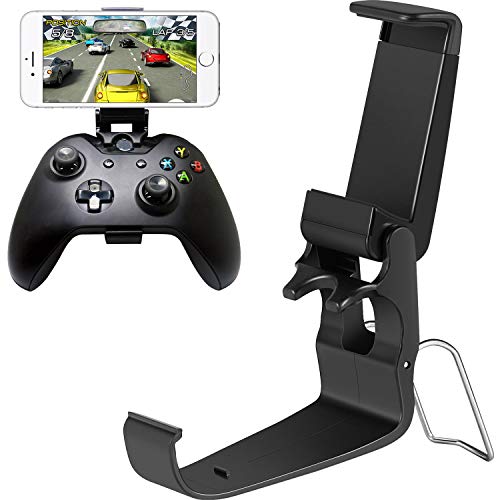 JOVITEC Phone Clip One Foldable Controller Phone Clip Holder Game Clamp Mount Clamp Compatible with Xbox, Android, Mobile Phone Smart Phone (2 Pack)