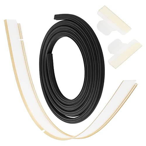 154827601 Dishwasher Bottom Door Seal Combo Kit Compatible With Frigidaire Kenmore Sears & Electrolux Dishwasher Series, Kit Include Door Seal 154827601, Lower Seal 809006501, Splash Shield 154701001