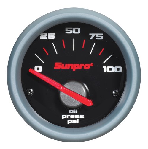 Sunpro CP7001 Sport ST 2' Electrical Oil Pressure Gauge Kit