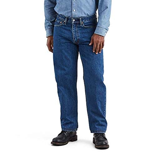 Levi's Men's 550 Relaxed Fit Jeans (Also Available in Big & Tall), Dark Stonewash, 38W x 29L