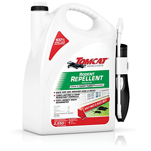 Tomcat Rodent Repellent Oil for Indoor and Outdoor Mouse and Rat Prevention, Ready-To-Use, 1 gal.