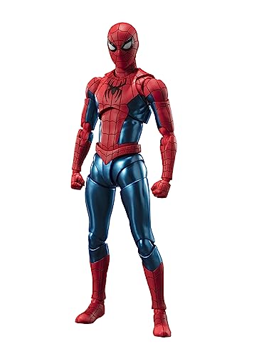 TAMASHII NATIONS - Spider-Man: No Way Home - Spider-Man [New Red and Blue Suit] (Spider-Man: No Way Home), Bandai Spirits S.H.Figuarts Action Figure