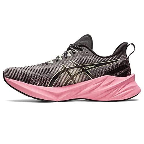 ASICS Women's NOVABLAST 3 LE Running Shoes, 8.5, Black/Pink Rave