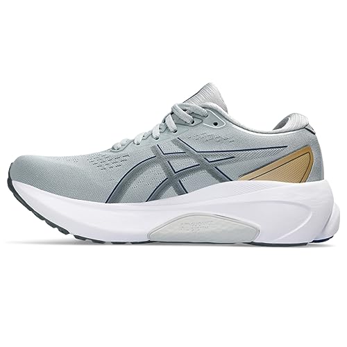 ASICS Women's Gel-Kayano 30 Running Shoes, 8.5, Piedmont Grey/Steel Grey