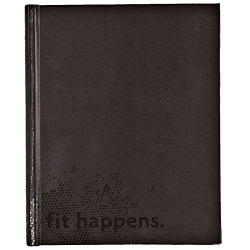 Fitlosophy fitspiration 'fit happens' Fitness Goal Tracker and Daily Gratitude Journal