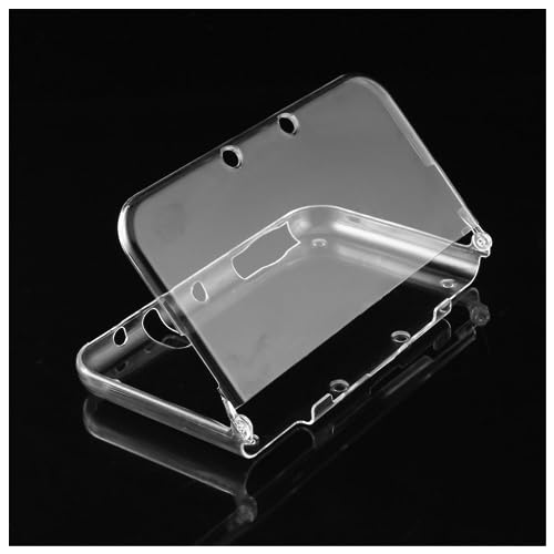 Pack 2 Pcs Protective Case for New Nintendo 3DS XL / LL Hard Shell Transparent Case for New Nintendo 3DS XL LL 2015