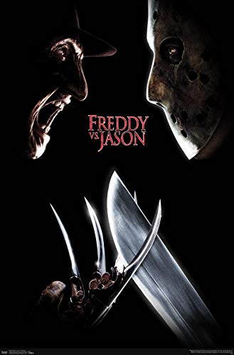Trends International Freddy vs. Jason - One Sheet Wall Poster, 22.375' x 34', Premium Unframed Version