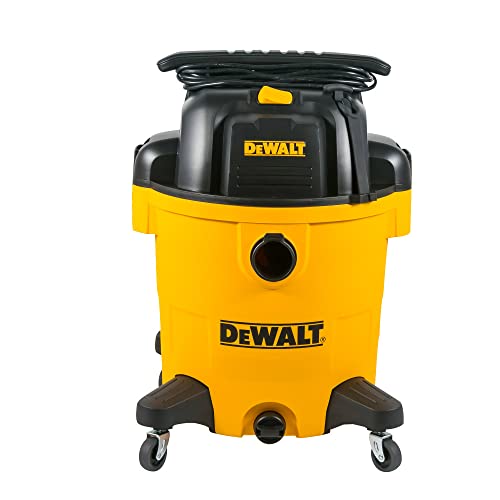 DEWALT 12 Gallon Poly Wet/Dry Vac,Yellow,DXV12P