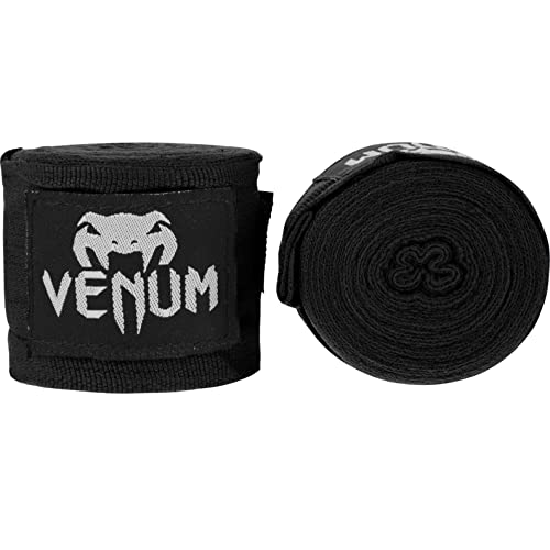 Venum Kontact Boxing Hand Wraps - Black/Gold, 180 in