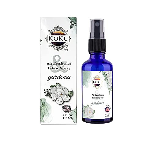 Gardenia Air Freshener - Room Spray - Odor Eliminator - Deodorizer - Car Air Freshener - Home Spray - Linen Spray - Fabric Refresher - Non-Toxic - Alcohol Free – 4 Oz