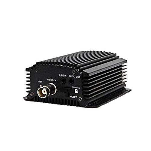 HIKVISON US VERSION Video Encoder, 1-Channel, H.264, MPEG4/2, MJPEG, 25/30fps (PAL/NTSC), BNC, 4 TB RAM, 12 VDC, 5 Watt, 80 MM Width x 39 MM Depth x 90 MM Height