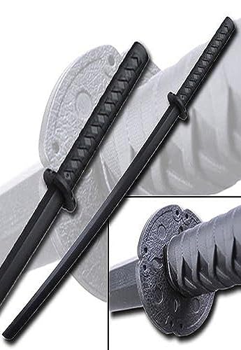 MASTER USA 1802PP Martial Arts Polypropylene Ninja Sword Training Equipment – 39.25-inches Overall, Self Defense, Training, Safe, Easy, Fun, Cosplay, Martial Arts Black