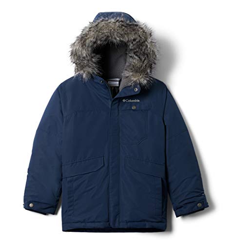 Columbia Youth Boys Nordic Strider Jacket, Collegiate Navy, Small