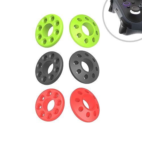 Silicone Soft Precision Rings Aim Assist Motion Control Rings for PS5, PS4, Xbox, Xbox Series X/S, Xbox One S/X Controller Target Rings (silicone)