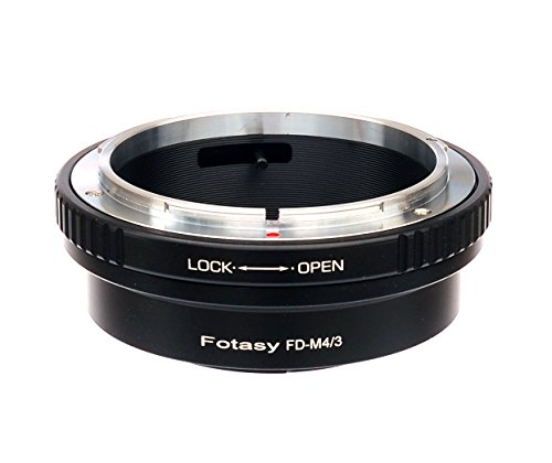 Fotasy FD Mount Lens to M4/3 Adapter, FD MFT Converter, Compatible with Panasonic G7 G9 GF8 GH5 GX7 GX8 GX9 GX85 GX80 GX850 G90 G91 G95 G100 Olympus E-M1 E-M5 E-M10 I II III E-PM2 E-PM1 Pen-F E-M1X