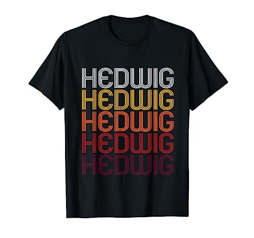 Hedwig Retro Wordmark Pattern - Vintage Style T-shirt