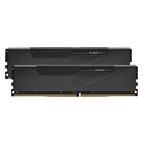 KLEVV Bolt X DDR4 32GB (2x16GB) 3600MHz CL18 1.35V Gaming Desktop Ram Memory SK Hynix Chip XMP 2.0 Ready (KD4AGUA80-36A180U)