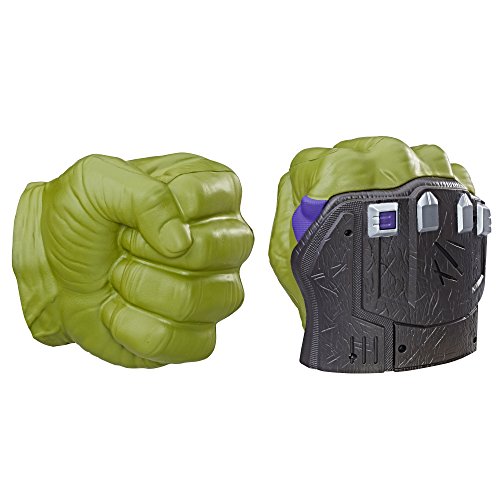 Avengers Marvel Thor: Ragnarok Hulk Smash FX Fists – Motion Activated Sounds, Smash Into Action Like The Hulk – For Ages 5 Plus