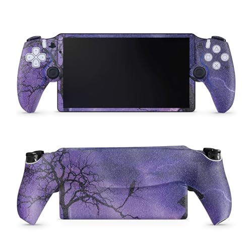 Glossy Glitter Gaming Skin Compatible with PS5 Portal Remote Player - Mystic Reaper - Premium 3M Vinyl Protective Wrap Decal Cover - Easy to Apply | Crafted in The USA by MightySkins