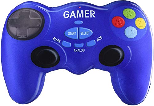 iscream Game On! Video Game Controller Shaped 17.5' x 14' Microbead Accent Pillow