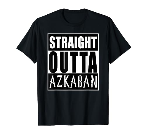Straight Outta Askaban Funny Graphic T-Shirt