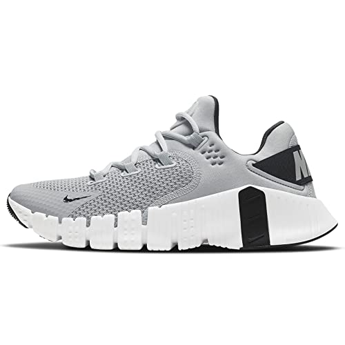 Nike Men's Free Metcon 4 Running Shoes, Wolf Grey/Wolf Grey-Black, 12 M US