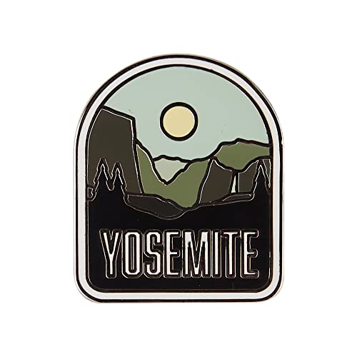 Vagabond Heart Yosemite National Park Enamel Pin - Yosemite Souvenir - Yosemite Pin