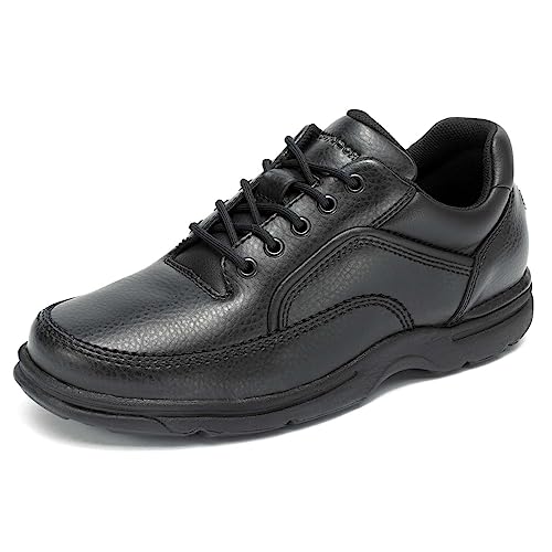 Rockport Men's Eureka Walking Shoe, Black, 9.5 Wide