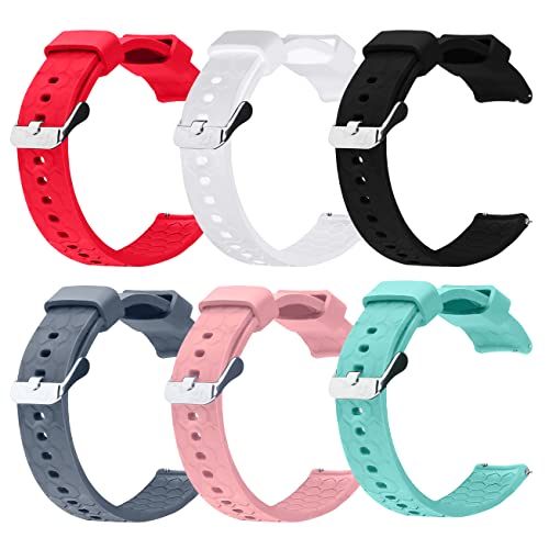 FitTurn Compatible with Misfit Vapor bands Replacement Silicone Quick Release Bands Sports Straps Wristband Bracelet Watch Band Women Men Strap with Quick Release Pins for Misfit Vapor watch
